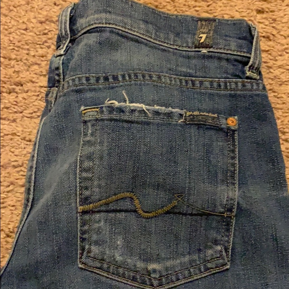 Women’s authentic 7 for all mankind denim jeans 28